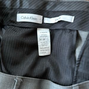 Men’s Calvin Klein all wool slacks  size 40 waist 30 length